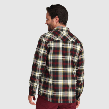 Outdoor Research Heren Feedback Flanellen Overhemd Kalamata Plaid