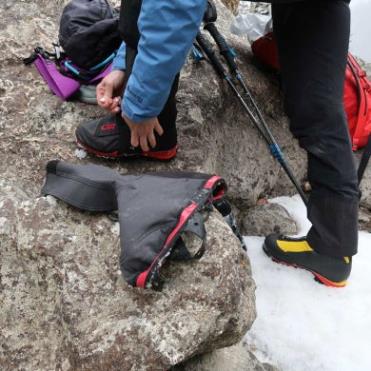 Outdoor Research X-gamaschen Zwart/chili