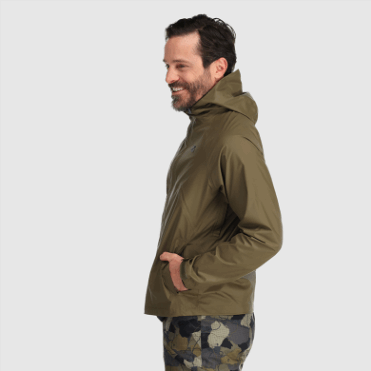 Outdoor Research Heren Regenjack Apollo Loden