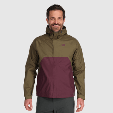 Outdoor Research Heren Regenjack Apollo Loden/kalamata