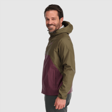 Outdoor Research Heren Regenjack Apollo Loden/kalamata