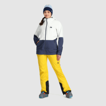 Outdoor Research Carbide Jack Voor Dames Snow/naval Blue