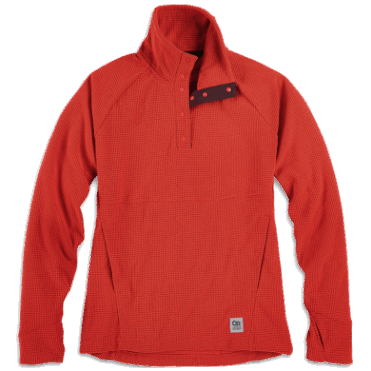 Outdoor Research Trailmix Snap Pullover Voor Dames Cranberry