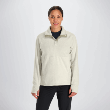 Outdoor Research Dames Trailmix Snap Pullover Zand