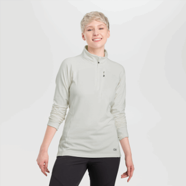 Outdoor Research Vigor Quarter Zip Snow Voor Dames