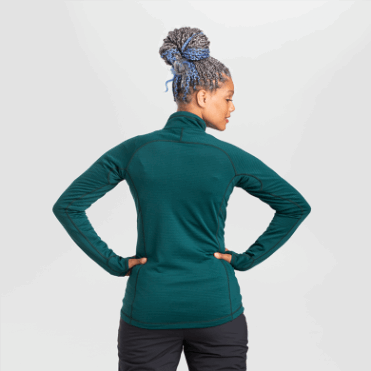 Outdoor Research Vigor Quarter Zip Treeline Voor Dames