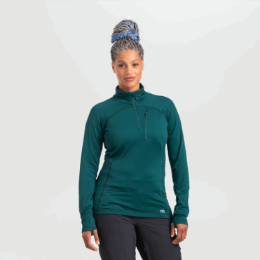 Outdoor Research Vigor Quarter Zip Treeline Voor Dames