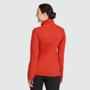 Outdoor Research Vigor Half Zip-plus Cranberry Voor Dames