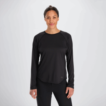 Outdoor Research Argon L/s T-shirt Voor Dames Zwart