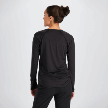 Outdoor Research Argon L/s T-shirt Voor Dames Zwart