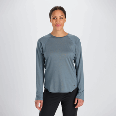 Outdoor Research Dames Argon L/s Tee Nimbus