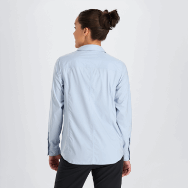 Outdoor Research Dames Way Station Shirt Met Lange Mouwen Arctic