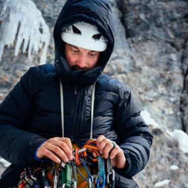 Outdoor Research Heren Super Alpine Donsparka Zwart