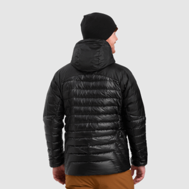 Outdoor Research Heren Hoodie Met Heliumdons Zwart
