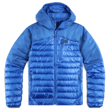 Outdoor Research Heren Hoodie Met Heliumdons Klassiek Blauw