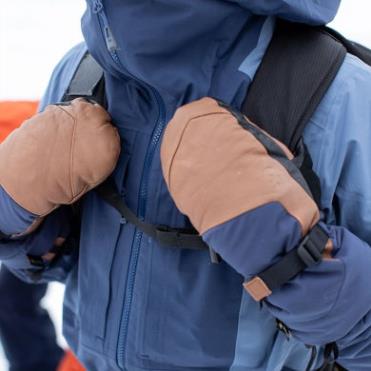 Outdoor Research Hardmetalen Sensorwanten Marineblauw/zadel