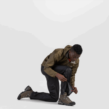 Outdoor Research Heren Helium Regenbroek Zwart