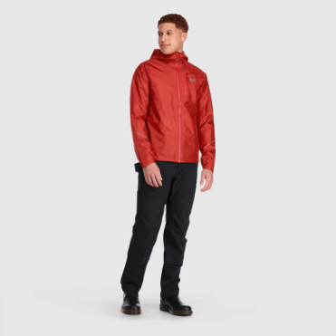 Outdoor Research Heren Helium Regenjack Cranberry