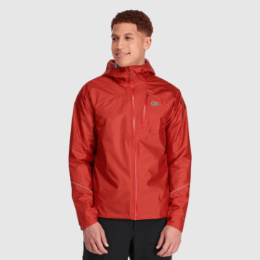 Outdoor Research Heren Helium Regenjack Cranberry