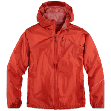 Outdoor Research Heren Helium Regenjack Cranberry