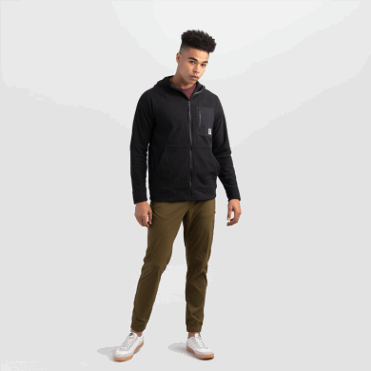 Outdoor Research Heren Trailmix Hoodie Zwart