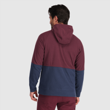 Outdoor Research Heren Trailmix Hoodie Kalamata/marineblauw
