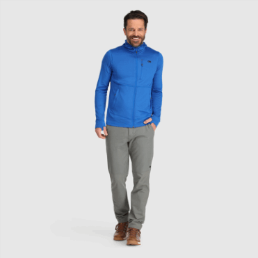 Outdoor Research Vigor Herenhoodie Met Volledige Rits Klassiek Blauw