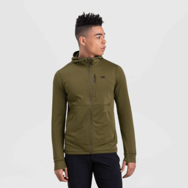 Outdoor Research Vigor Herenhoodie Met Volledige Rits Loden