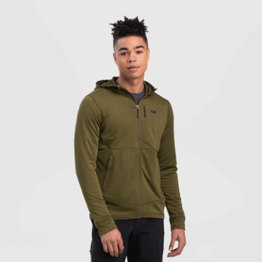 Outdoor Research Vigor Herenhoodie Met Volledige Rits Loden