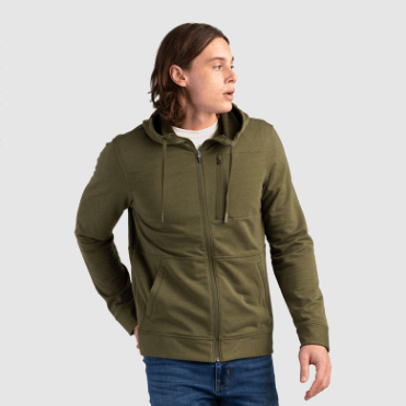 Outdoor Research Emersion Fleece Herenhoodie Loden Heather