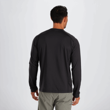 Outdoor Research Heren Argon L/s Tee Zwart