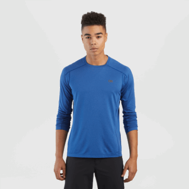 Outdoor Research Argon L/s T-shirt Voor Heren Klassiek Blauw