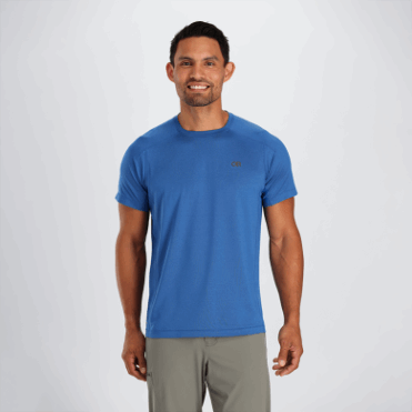Outdoor Research Argon S/s T-shirt Voor Heren Klassiek Blauw