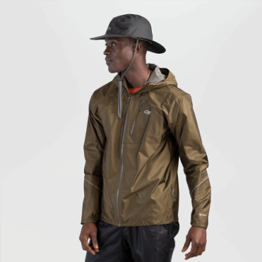 Outdoor Research Helium Regen Hoed Met Volledige Rand Zwart