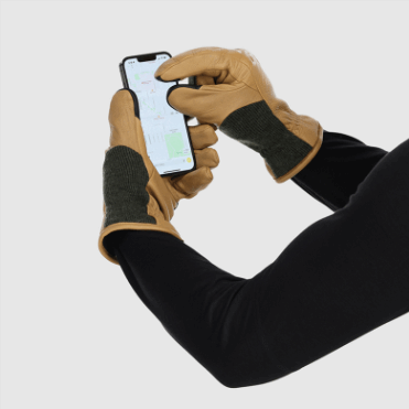 Outdoor Research Merino Werkhandschoenen Naturel/loden