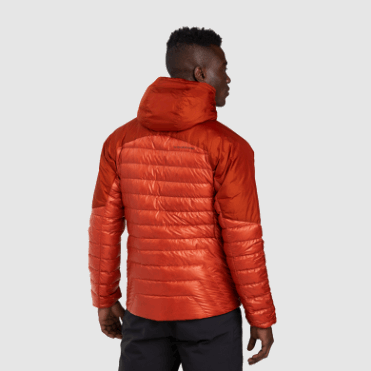 Outdoor Research Heren Hoodie Met Heliumdons Redrock
