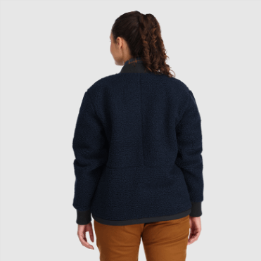 Outdoor Research Juneau Sherpa Fleece Damesjack Marineblauw