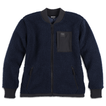 Outdoor Research Juneau Sherpa Fleece Damesjack Marineblauw