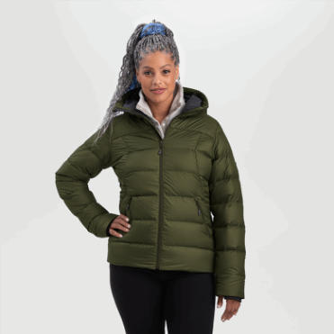 Outdoor Research Coldfront-donshoodie Voor Dames Loden