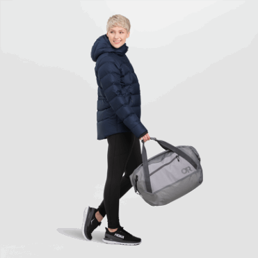 Outdoor Research Coldfront Donshoodie Marineblauw Voor Dames