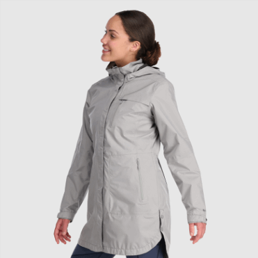 Outdoor Research Aspire Trench Ash Voor Dames