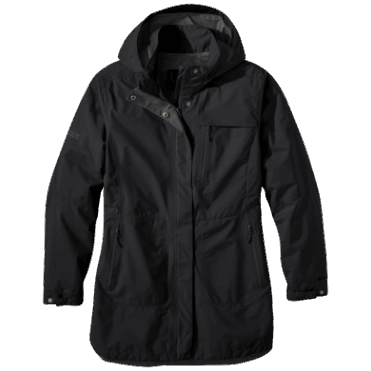 Outdoor Research Aspire Trenchcoat Zwart Voor Dames