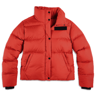 Outdoor Research Coldfront Donsjack Voor Dames Cranberry
