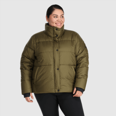 Outdoor Research Dames Coldfront Donsjack Loden