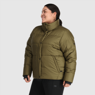 Outdoor Research Dames Coldfront Donsjack Loden