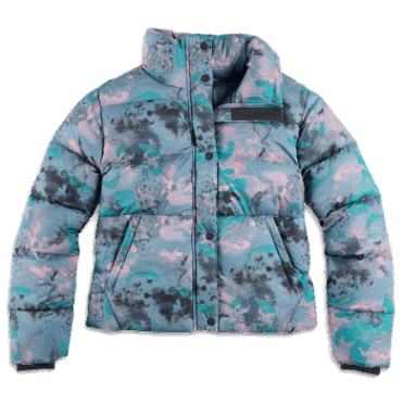 Outdoor Research Dames Coldfront Donsjack Nimbus Aquarel