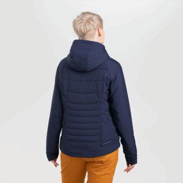 Outdoor Research Marineblauwe Schaduw-geïsoleerde Dameshoodie