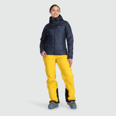 Outdoor Research Damessweater Met Capuchon Superstrand Lt Marineblauw