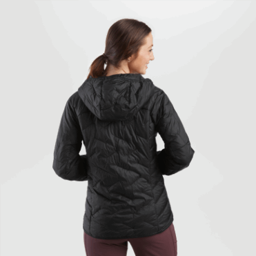 Outdoor Research Dames Superstrand Lt Hoodie-plus Zwart