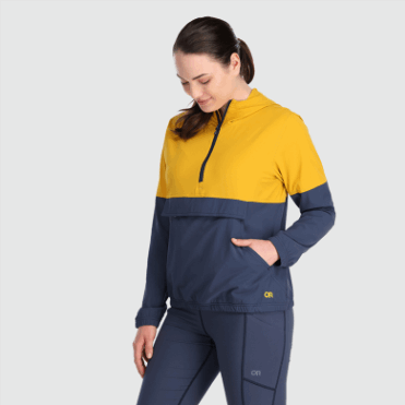 Outdoor Research Ferrosi Dames Anorak Lariks/naval Blauw